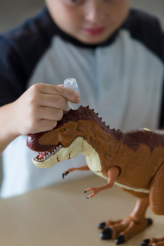 Steam-Breathing RC T-Rex