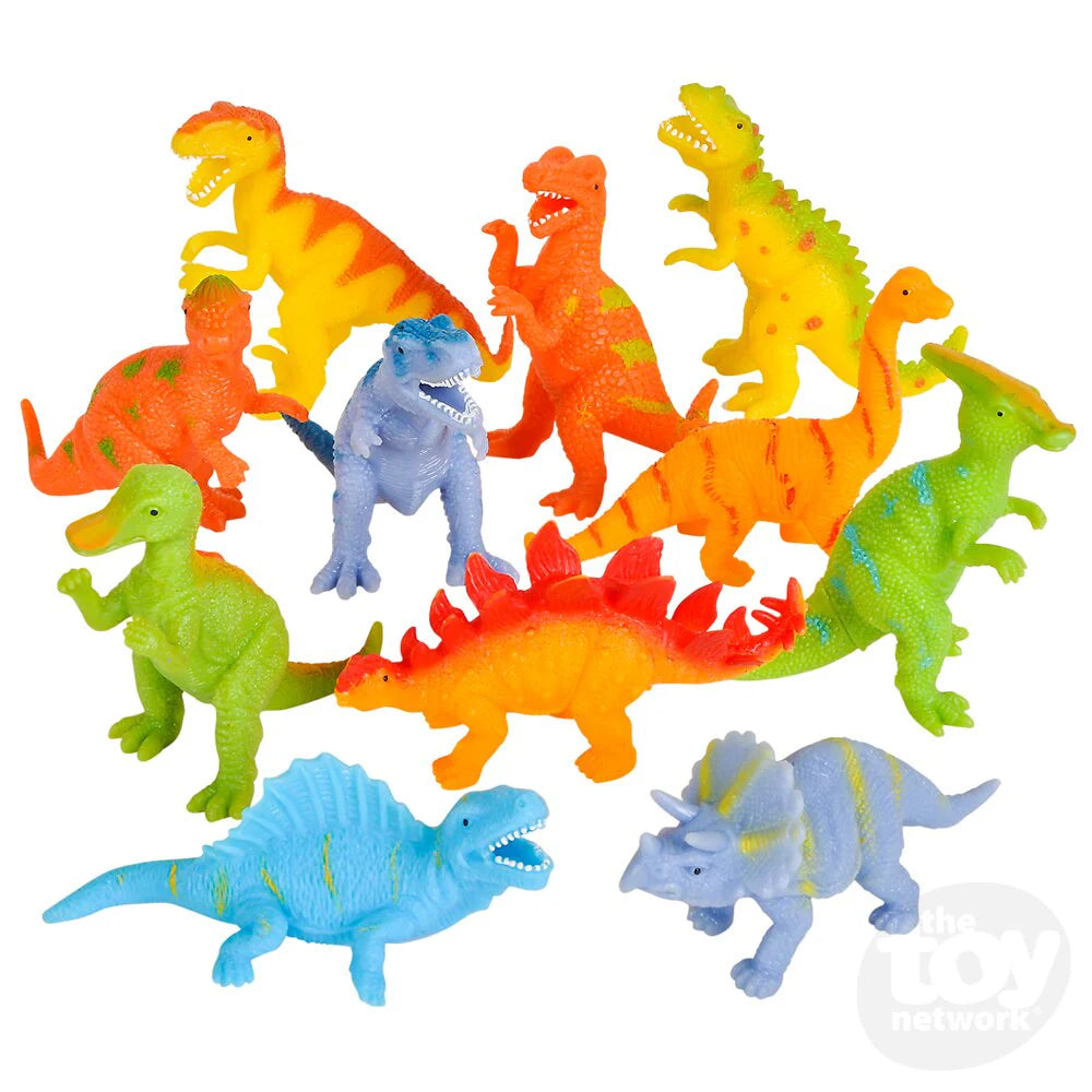 4" Squish Dinosaurs