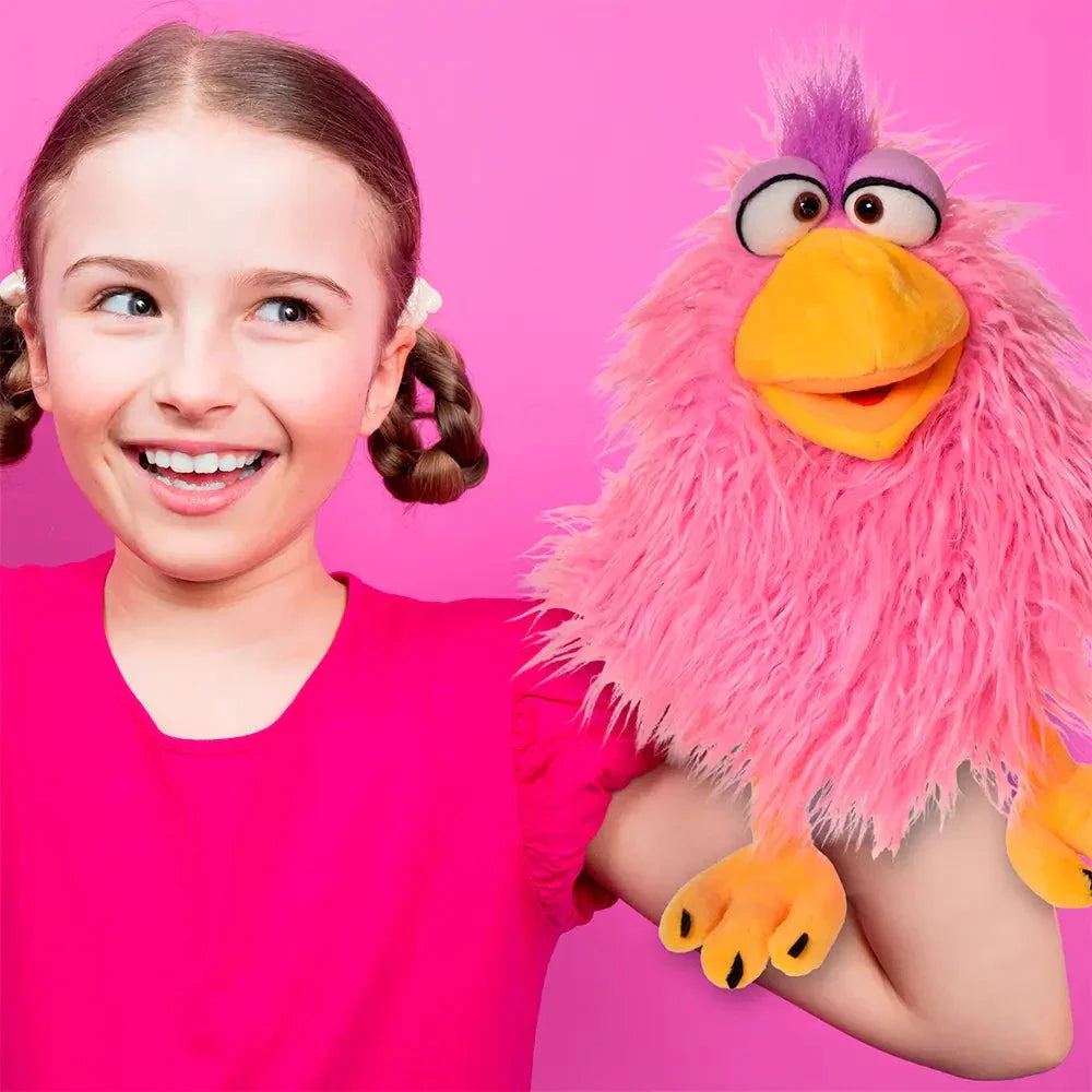 Cheeks the Chicken 14" Living Puppet