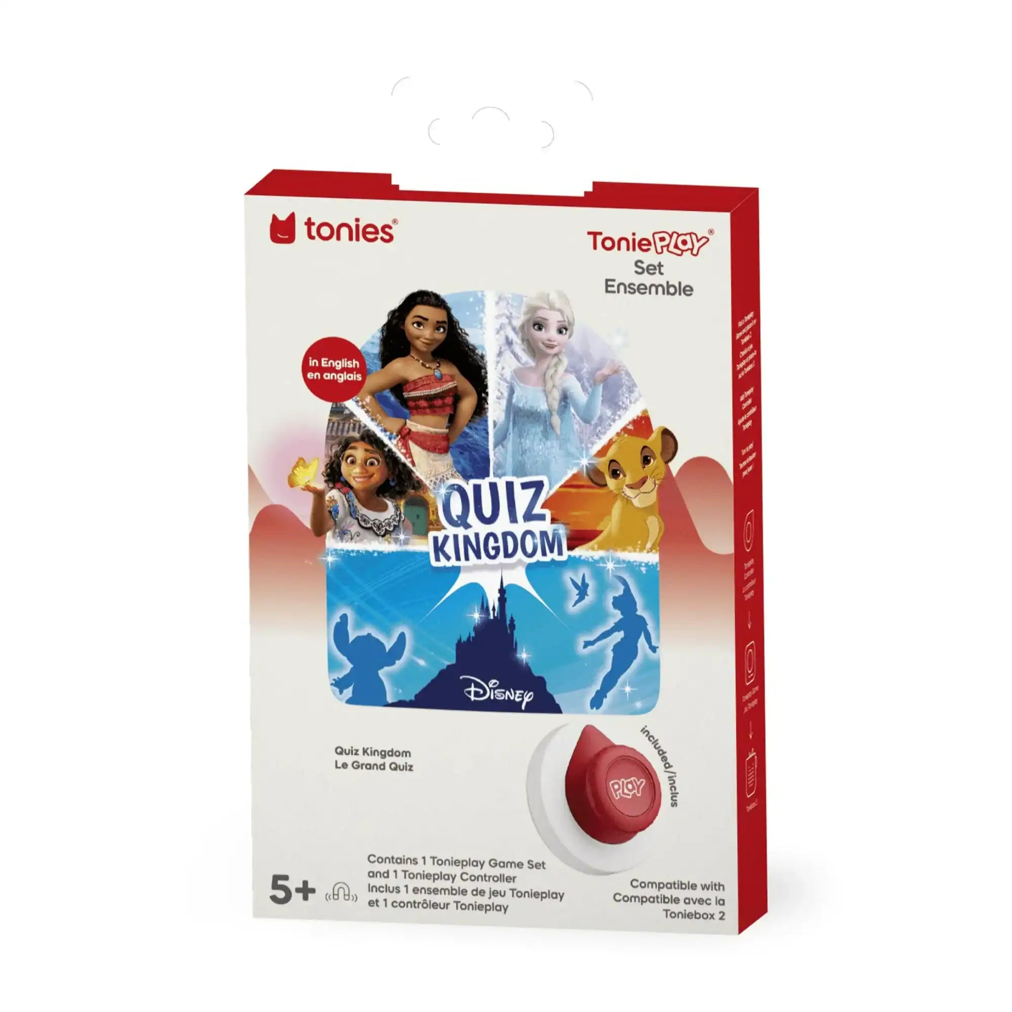 Tonieplay Disney: Quiz Kingdom Trivia Game