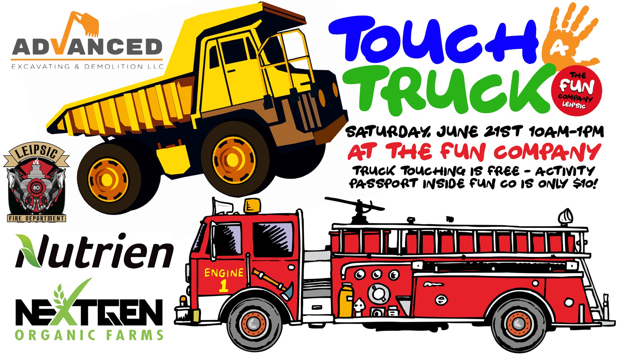 Touch-a-Truck - Leipsic Event Passport