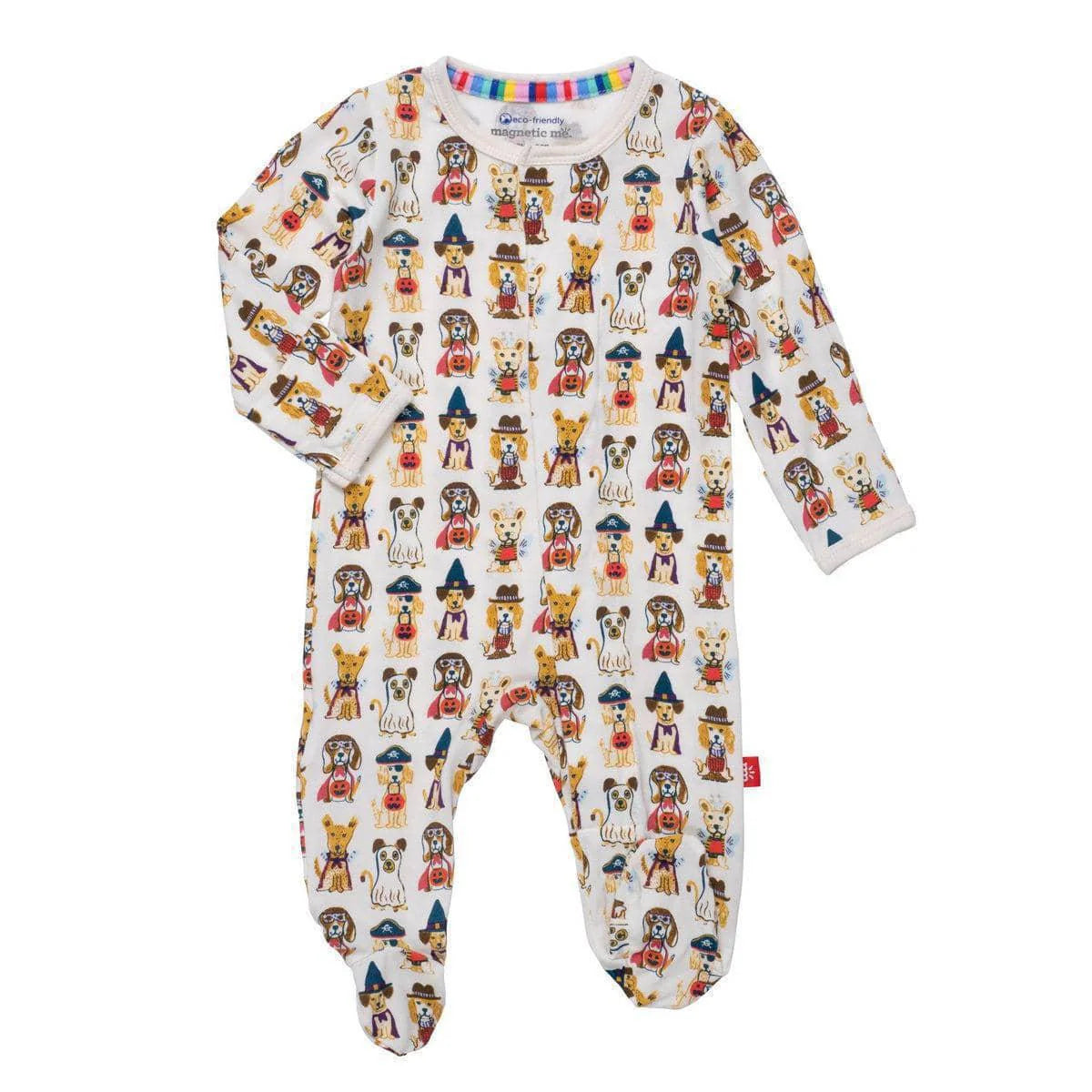 Magnetic Me Tricks or Treats Modal Footie Pajamas - Size 3-6 Months