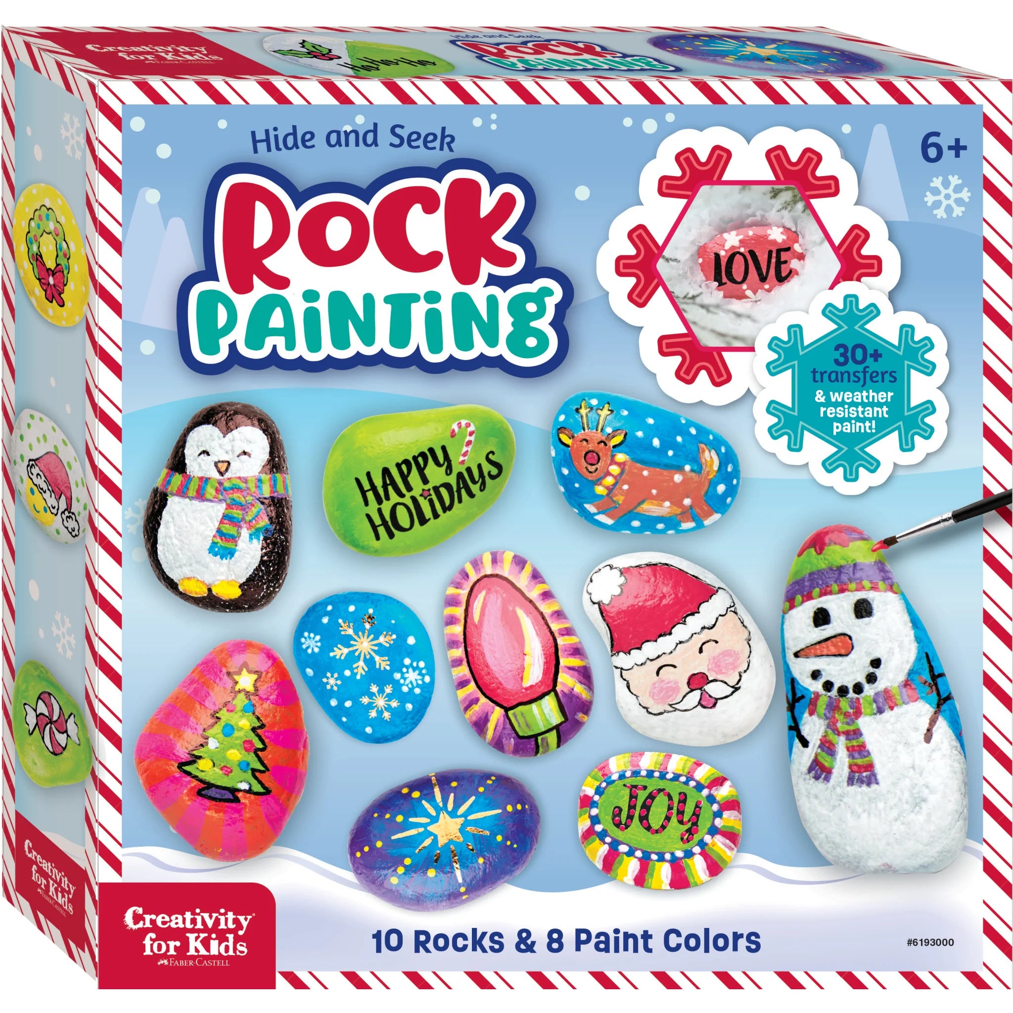 Holiday Hide & Seek Rock Painting Kit