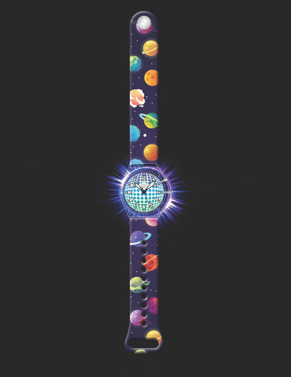 Deep Space Light Up Slap Watch