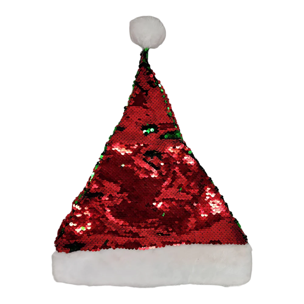 Sequin Santa Hat